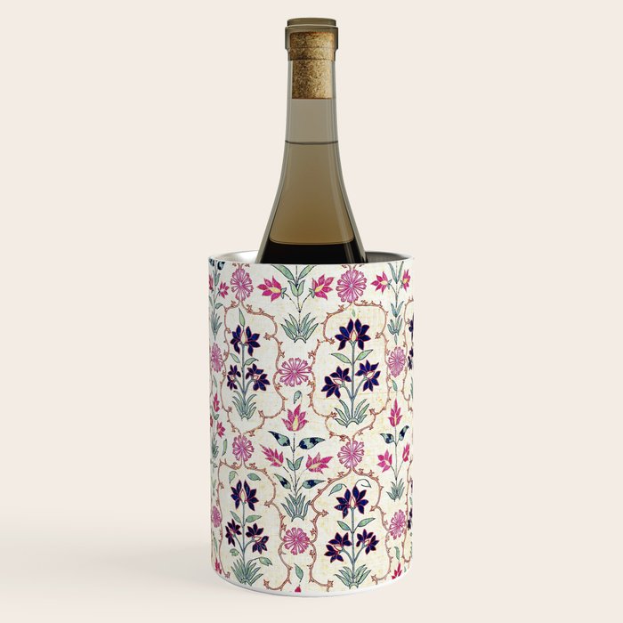 Ura Tube Suzani Uzbekistan Embroidery Print Wine Chiller Gallery Image 1