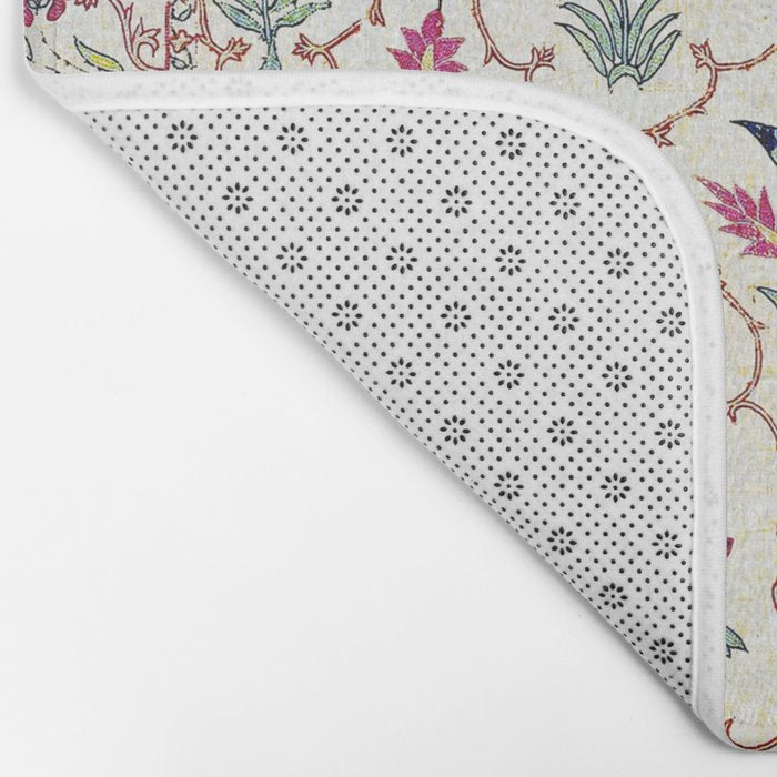 Ura Tube Suzani Uzbekistan Embroidery Print Bath Mat Gallery Image 2