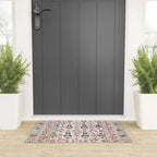 Ura Tube Suzani Uzbekistan Embroidery Print Welcome Mat Gallery Image 3