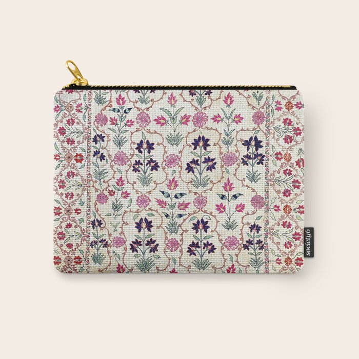 Ura Tube Suzani Uzbekistan Embroidery Print Carry All Pouch Gallery Image 1
