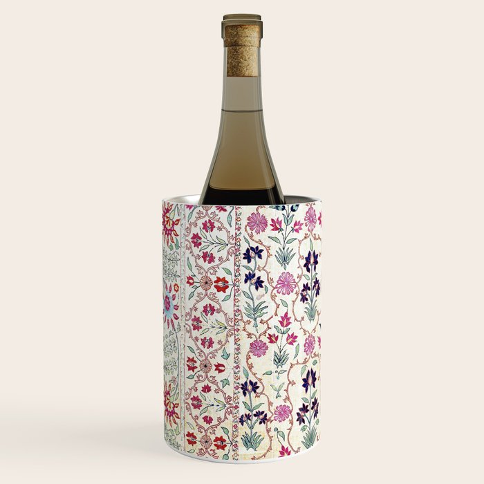Ura Tube Suzani Uzbekistan Embroidery Print Wine Chiller Gallery Image 2
