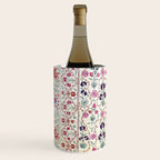 Ura Tube Suzani Uzbekistan Embroidery Print Wine Chiller Gallery Image 2