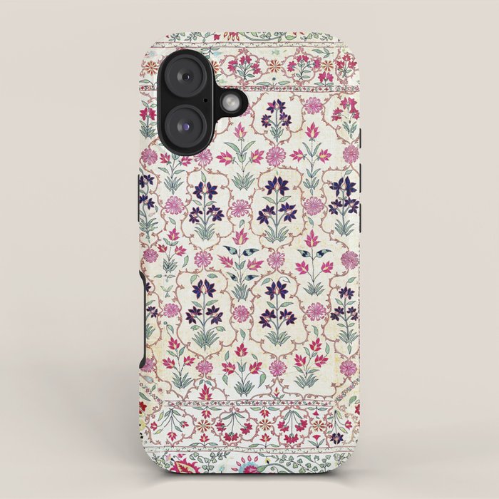 Ura Tube Suzani Uzbekistan Embroidery Print iPhone Case Gallery Image 1