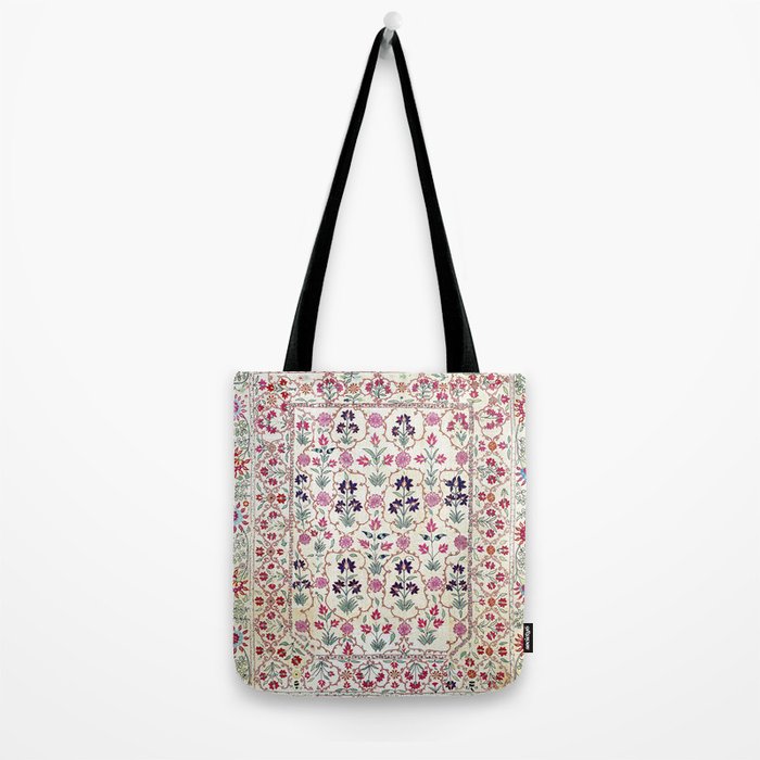 Ura Tube Suzani Uzbekistan Embroidery Print Tote Bag Gallery Image 2