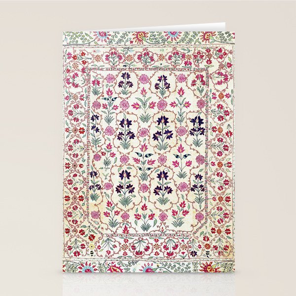 Ura Tube Suzani Uzbekistan Embroidery Print Stationery Card Gallery Image 2