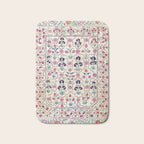 Ura Tube Suzani Uzbekistan Embroidery Print Bath Mat Gallery Image 1