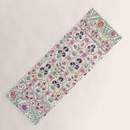 Ura Tube Suzani Uzbekistan Embroidery Print Yoga Mat Gallery Image 1