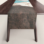 Sundae Summit - Cherry Ice cream Mountain Peak  Table Runner Gallery Image 1