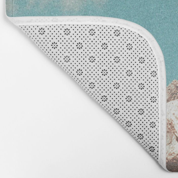 Sundae Summit - Cherry Ice cream Mountain Peak  Bath Mat Gallery Image 2