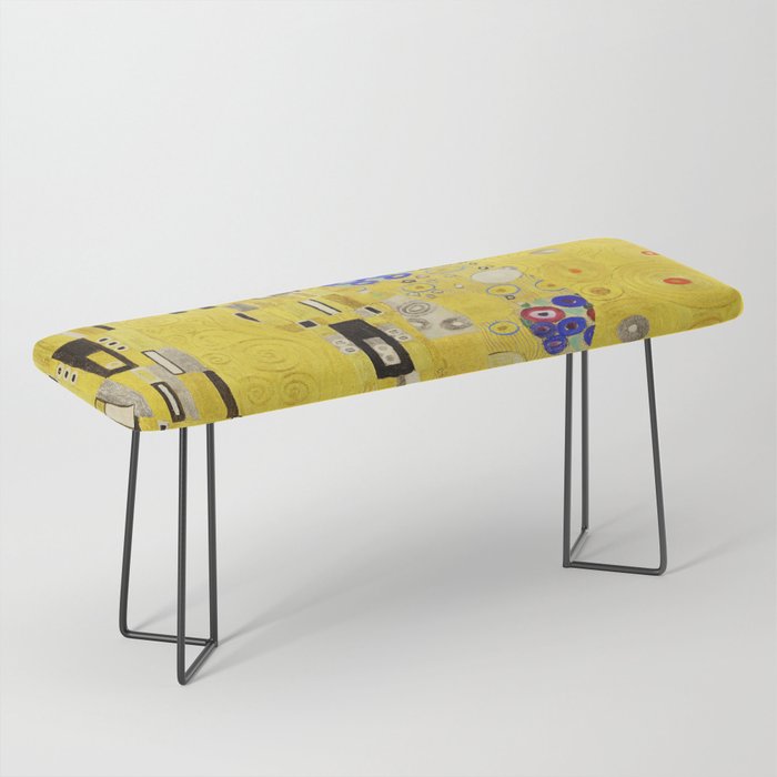 The Kiss, Gustav Klimt Bench Gallery Image 1