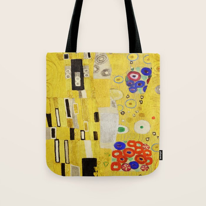 The Kiss, Gustav Klimt Tote Bag Gallery Image 1