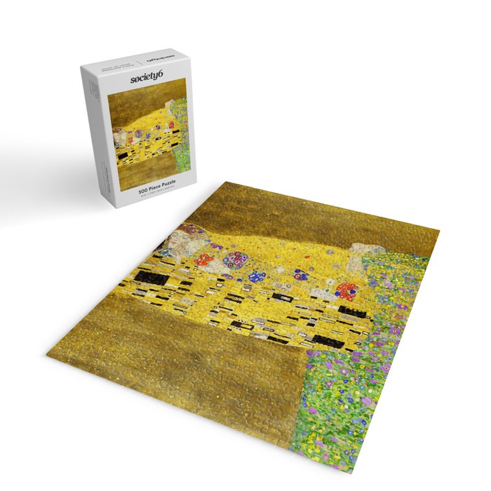 The Kiss, Gustav Klimt Jigsaw Puzzle Gallery Image 2