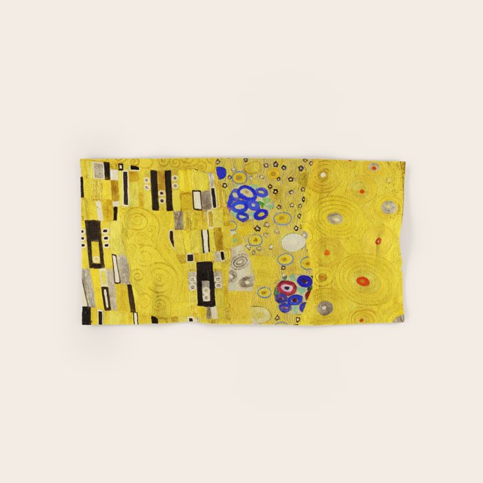The Kiss, Gustav Klimt Bath Towel Gallery Image 1