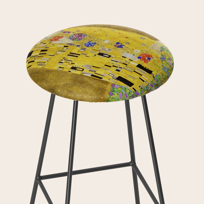 The Kiss, Gustav Klimt Stool Gallery Image 2