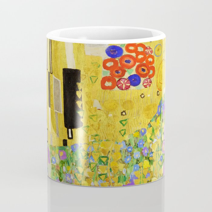 The Kiss, Gustav Klimt Coffee Mug Gallery Image 4