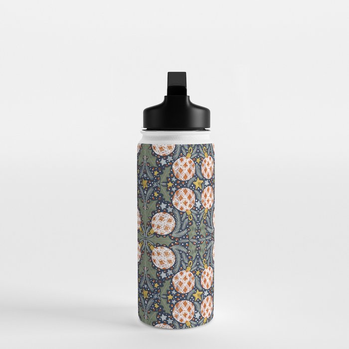 Yuletide Ornament Bliss Water Bottle Gallery Image 3