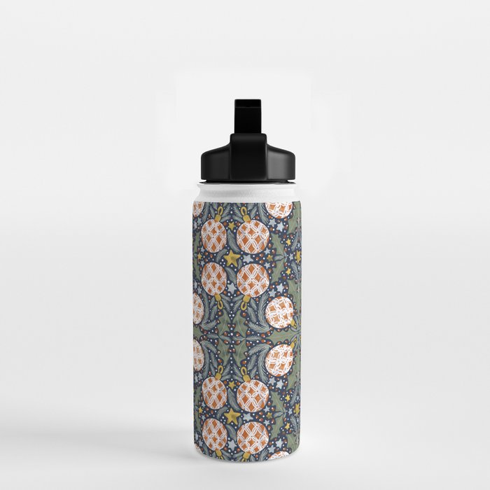 Yuletide Ornament Bliss Water Bottle Gallery Image 2