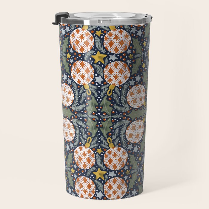 Yuletide Ornament Bliss Travel Mug Gallery Image 3