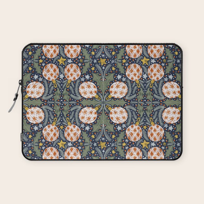 Yuletide Ornament Bliss Laptop Sleeve Gallery Image 1