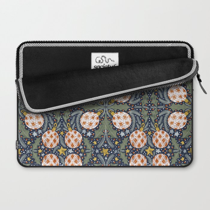 Yuletide Ornament Bliss Laptop Sleeve Gallery Image 2