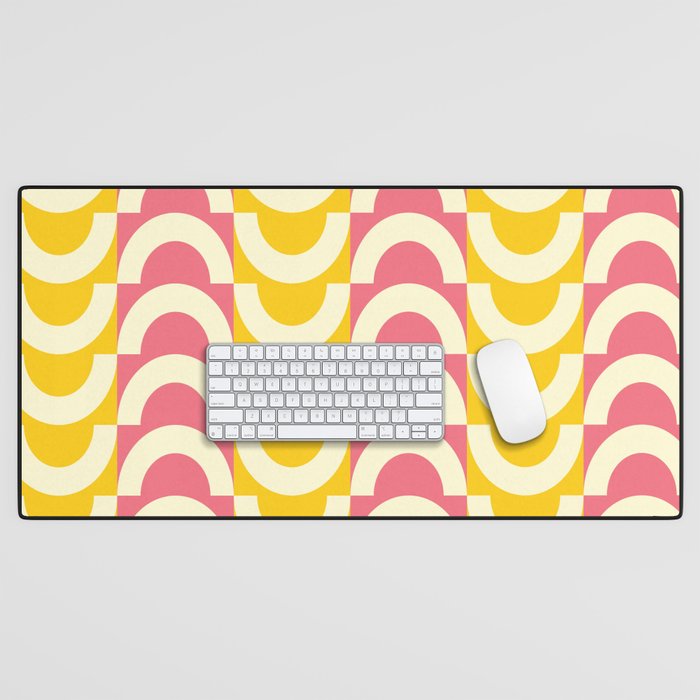 Curly Waves Desk Mat Gallery Image 1