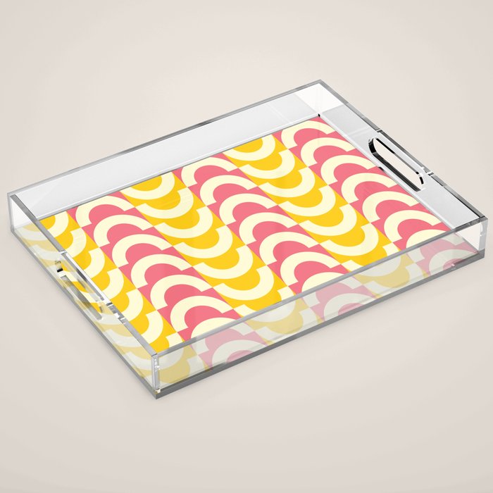 Curly Waves Acrylic Tray Gallery Image 1