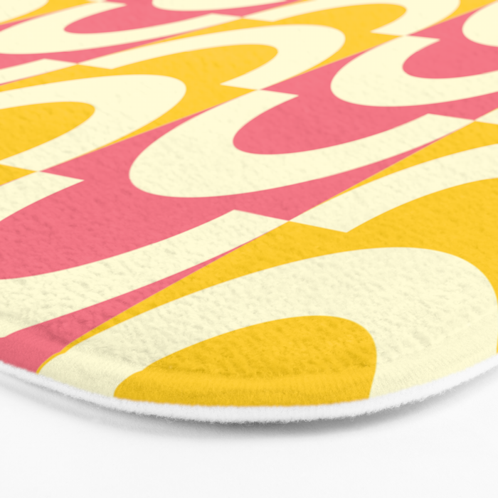 Curly Waves Bath Mat Gallery Image 3