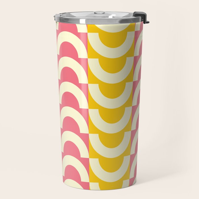 Curly Waves Travel Mug Gallery Image 2