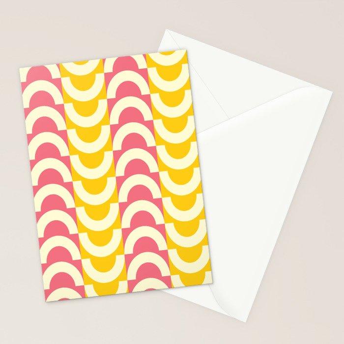 Curly Waves Stationery Card Gallery Image 2