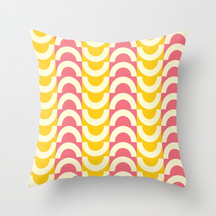 Curly Waves Throw Pillow Gallery Image 6