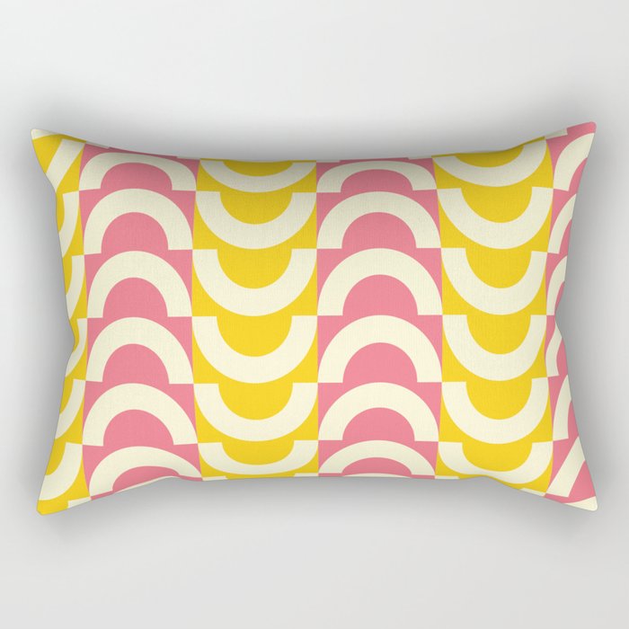Curly Waves Rectangular Pillow Gallery Image 1
