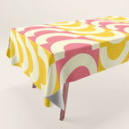 Curly Waves Tablecloth Gallery Image 1
