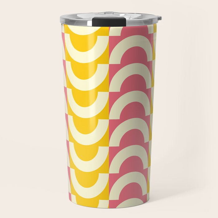 Curly Waves Travel Mug Gallery Image 1