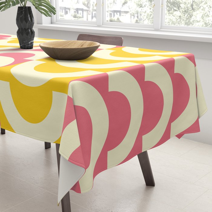 Curly Waves Tablecloth Gallery Image 3