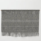 William Morris Acorn Pure Charcoal Gilver Wall Hanging Gallery Image 1