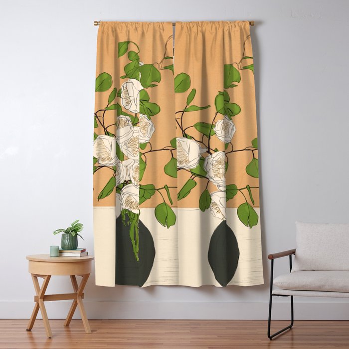 Beautiful Bouquet 06 Window Curtain Gallery Image 5