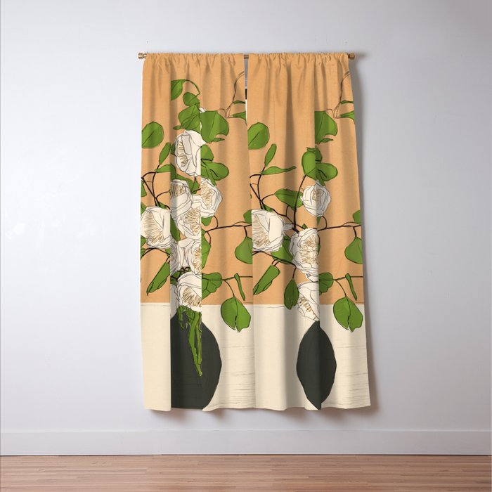 Beautiful Bouquet 06 Window Curtain Gallery Image 3