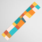 Geometric Checkered Prints Table Runner Gallery Image 3