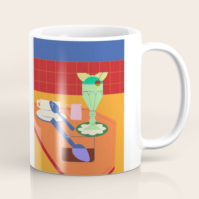 Retro Diner Still Life Coffee Mug Gallery Image 1