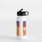 Retro Diner Still Life Water Bottle Gallery Image 1