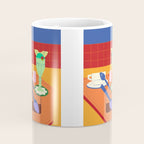 Retro Diner Still Life Coffee Mug Gallery Image 4