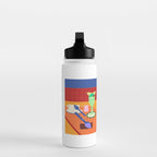Retro Diner Still Life Water Bottle Gallery Image 3