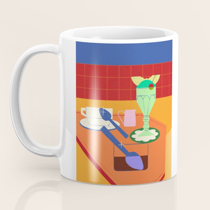 Retro Diner Still Life Coffee Mug Gallery Image 3