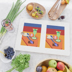 Retro Diner Still Life Cutting Board Gallery Image 2