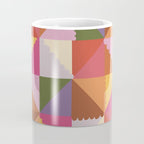 Pink triangles Coffee Mug Gallery Image 4