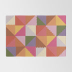 Pink triangles Rug Gallery Image 2