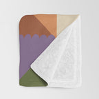 Pink triangles Throw Blanket Gallery Image 3