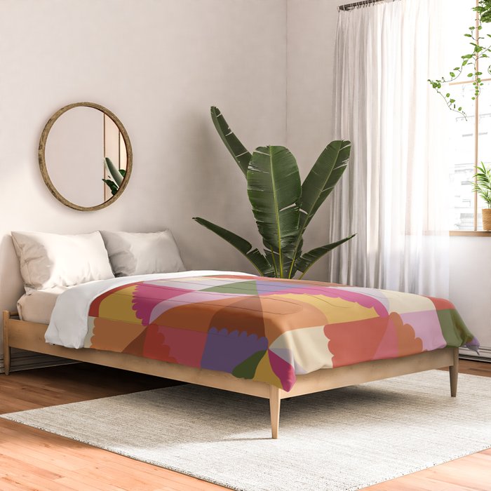 Pink triangles Comforter Gallery Image 2