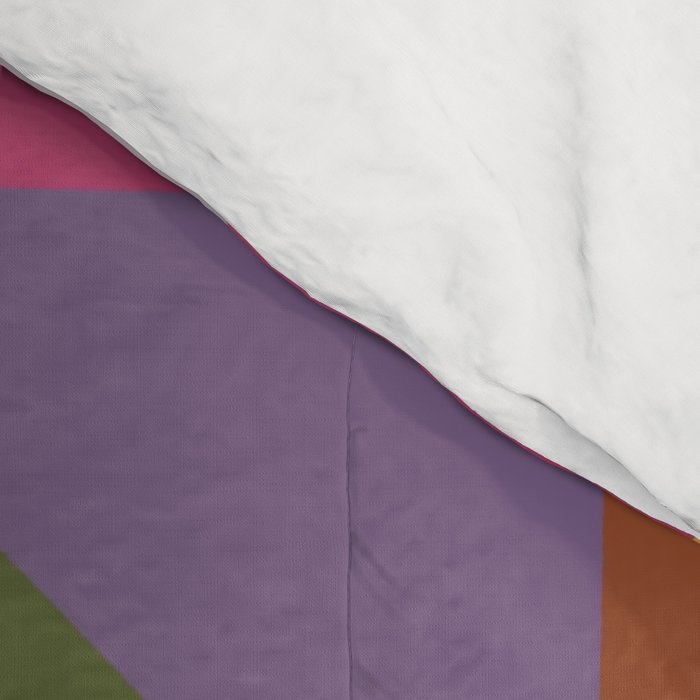 Pink triangles Comforter Gallery Image 4