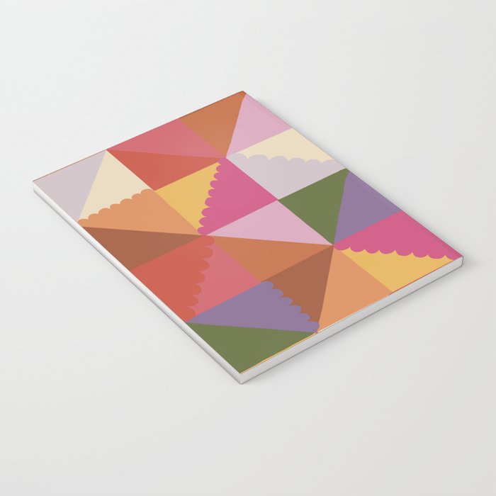 Pink triangles Notebook Gallery Image 3